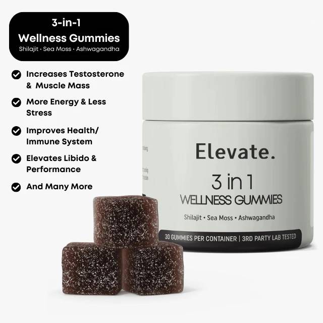 Elevate® 3-in-1 Wellness Gummies